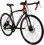 Road Bike LZ-550 Steel Bicycle disc Brake 21 Speed Road Bike