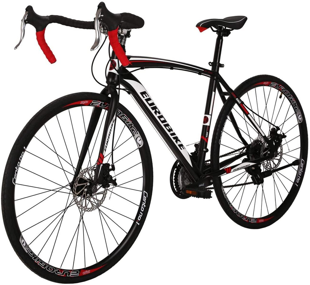 Road Bike LZ-550 Steel Bicycle disc Brake 21 Speed Road Bike
