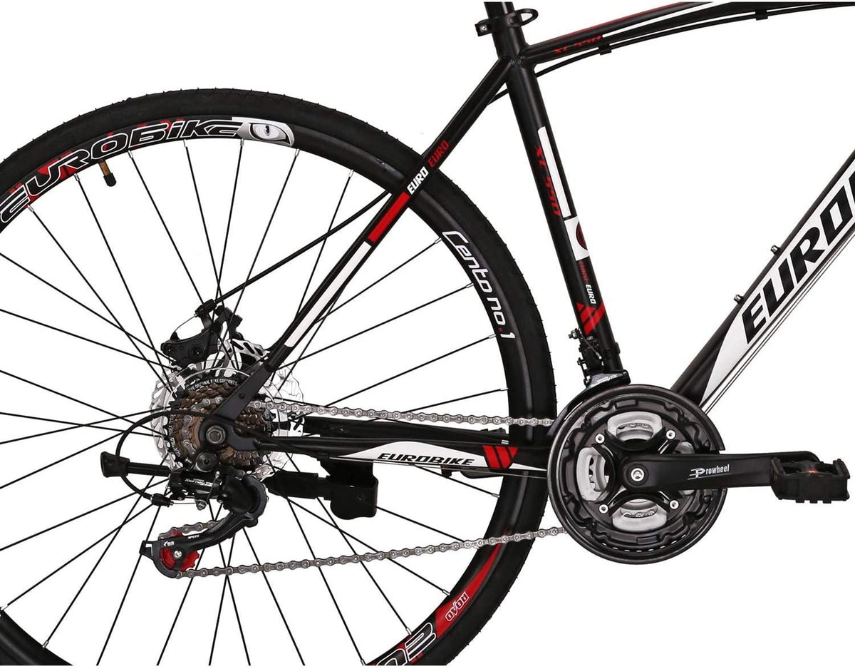 Road Bike LZ-550 Steel Bicycle disc Brake 21 Speed Road Bike