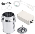 jadpes cow goat milking machine,pulsation vacuum pump milker,stainless steel automatic mini portable household 7l electric milking livestock milker with vacuumpulse pump for goat sheep100-240v