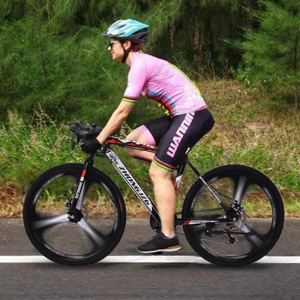 Black Friday Deals! LEBONYARD Commuters Aluminum Full Suspension Road Bike 21 Speed Disc Brakes, 700c, Black