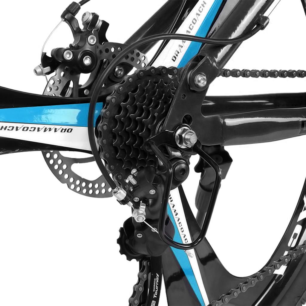 Black Friday Deals! LEBONYARD 26-inch Wheels Folding Mountain Bike in Sports &amp; Outdoors 21 Speed Bicycle Full Suspension MTB Bikes, Black