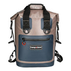 Back Pack or Carry Bag Cooler in Beiand Blue