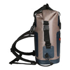 Back Pack or Carry Bag Cooler in Beiand Blue
