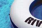River Run II Inflatable 2 Person Tube + 1 Person Inflatable Tube (4 Pack)