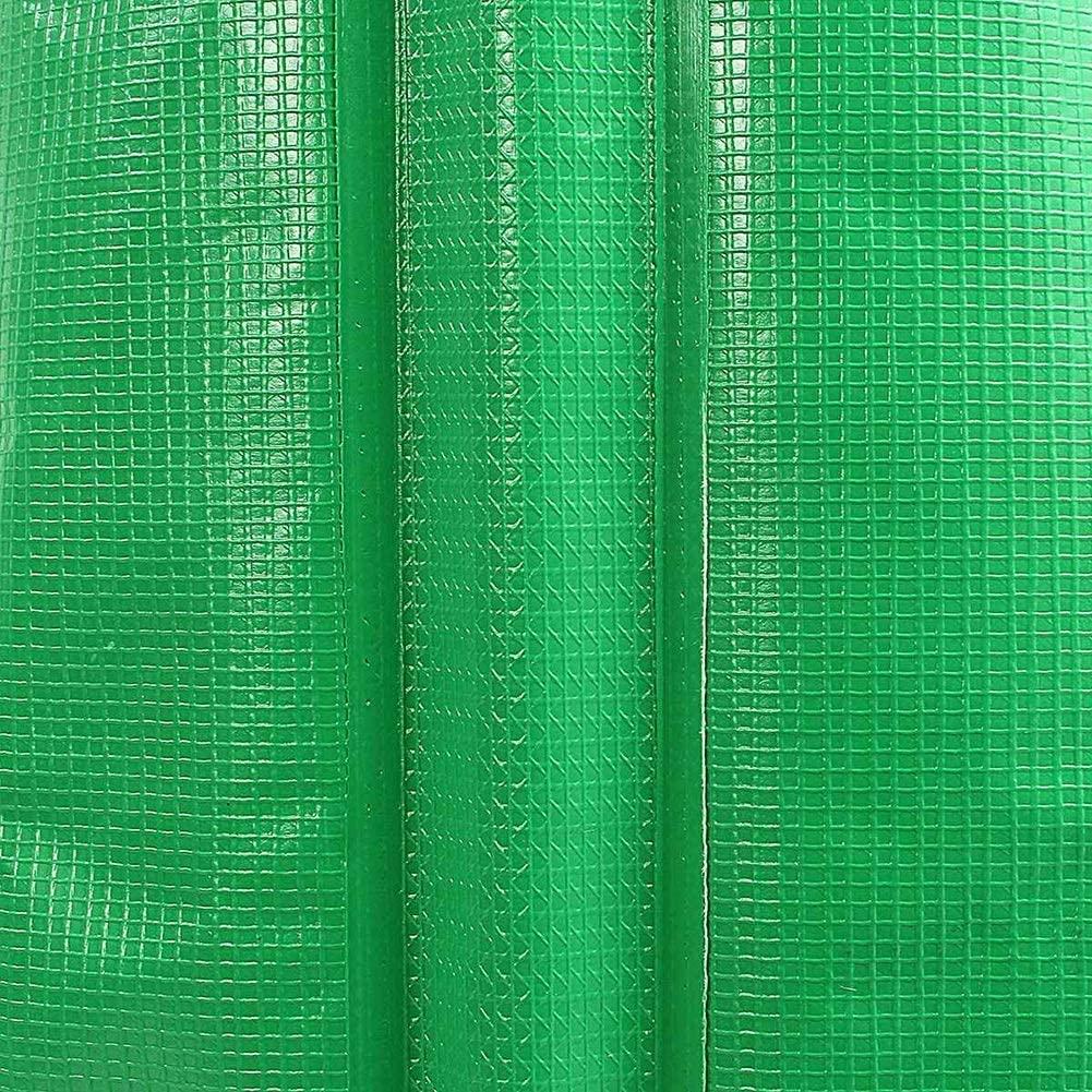 GAXQFEI Collapsible Rain Barrel, Portable Water Storage Tank, Rainwater Collection PVC with Faucet and Drain Valve Two-Way Zipper for Terraces, Lawn,Green,100L/4078Cm