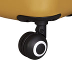 Intervolve 28" Hardside Checked 8 Wheel Expandable Spinner, Old Gold