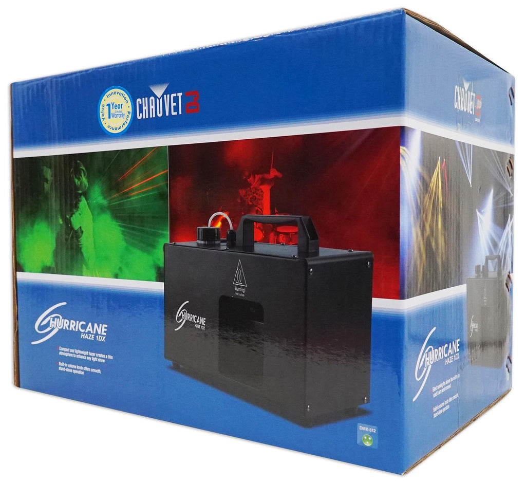 CHAUVET DJ HHAZE1DX Hurricane Haze Professional Special Effects Fog Machine