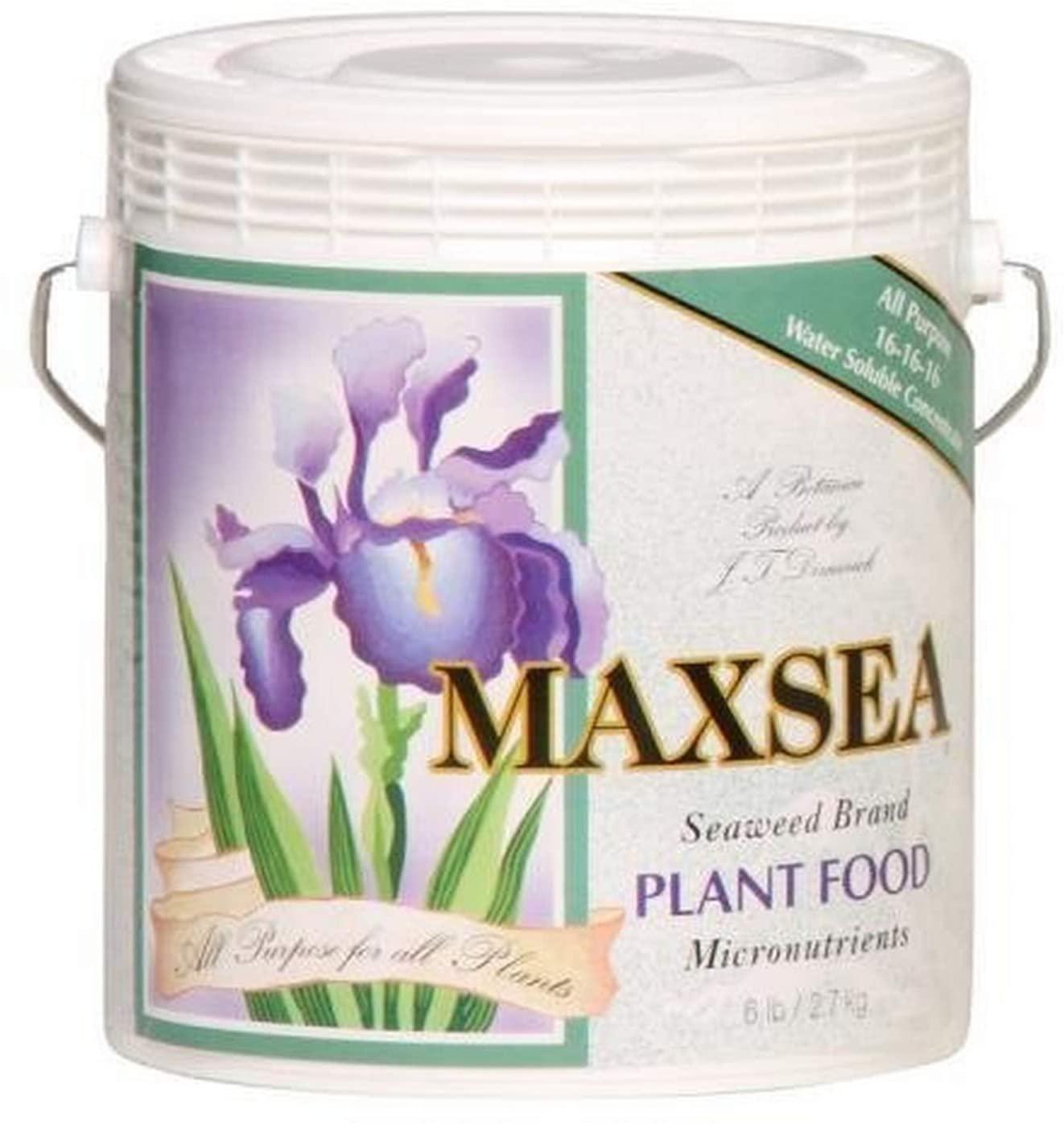 maxsea hgc722255 all purpose 16-16-16 hydroponic nutrient fertilizer, 6 lb, brown/a