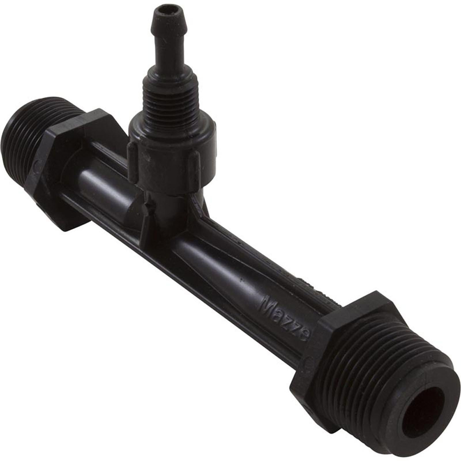 Mazzei Injector Corp Injector, Mazzei #684, 3/4"mpt, Black, PVDF