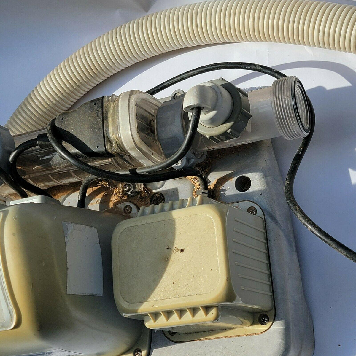 intex krystal clear saltwater system model  cs8110