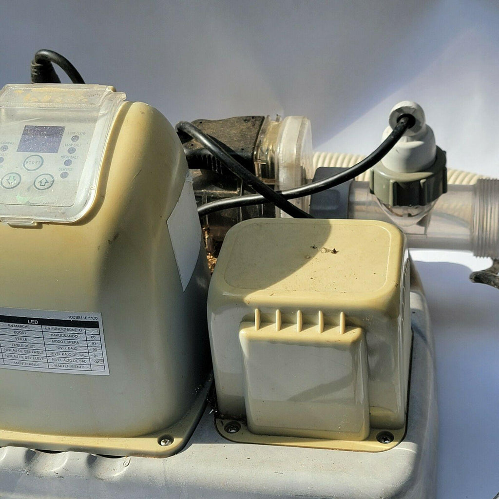 intex krystal clear saltwater system model  cs8110