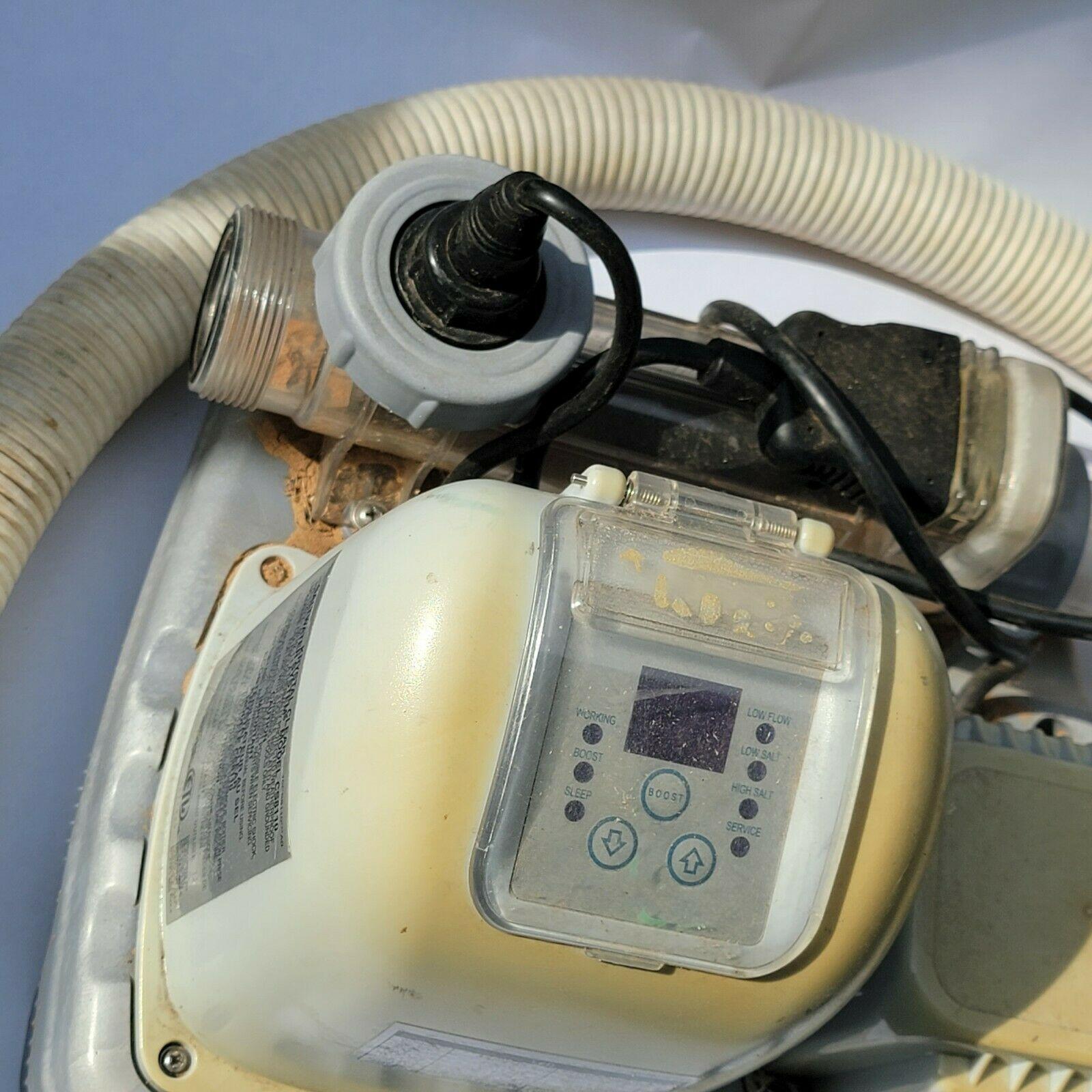 intex krystal clear saltwater system model  cs8110