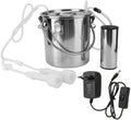 wosume eu plug goat milking kit, milking kit, portable impulse milker electric milking machine cows sheep livestocks for goats(for sheep)