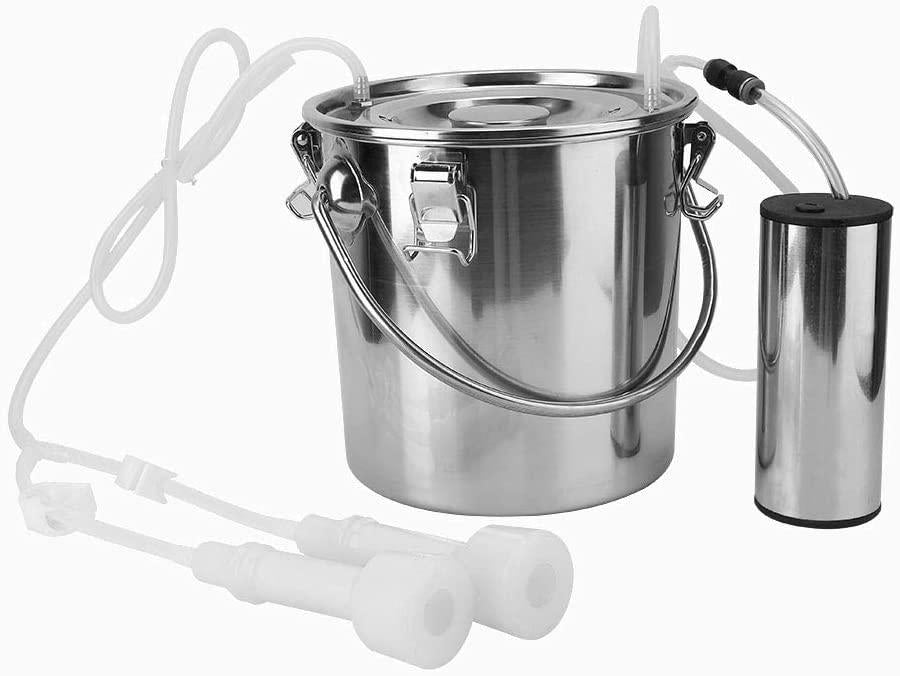 summer enjoyment portable milking hine eu plug milking kit, impulse milker goat milking kit, milking kit livestocks cows for goats sheep(for sheep)