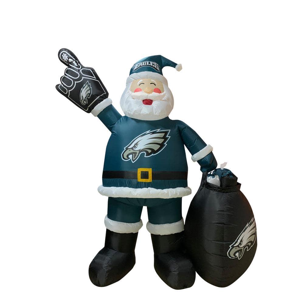7 ft. Philadelphia Eagles Santa Inflatable
