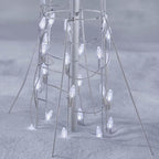 8 ft Bare Branch White LED Christmas Tree
