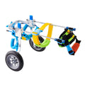 Gift2U Adjustable Dog Wheelchair,Hind Legs Rehabilitation 2 Wheels Dog Cart,7 Sizes (0-66lbs)
