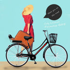 26 Inch Women Bike,Classic Bicycle Retro Bicycle,Cruiser Bike,Black
