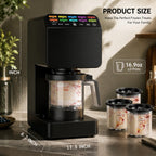 Ice Cream Maker – 11-in-1 Frozen Treat Maker for Ice Cream with 3 Pints, Gelato, Sorbet, Milkshakes & Smoothie Bowls | 800W, 11 One-Touch Programs, Technology | Keto, Vegan, Dairy-Options