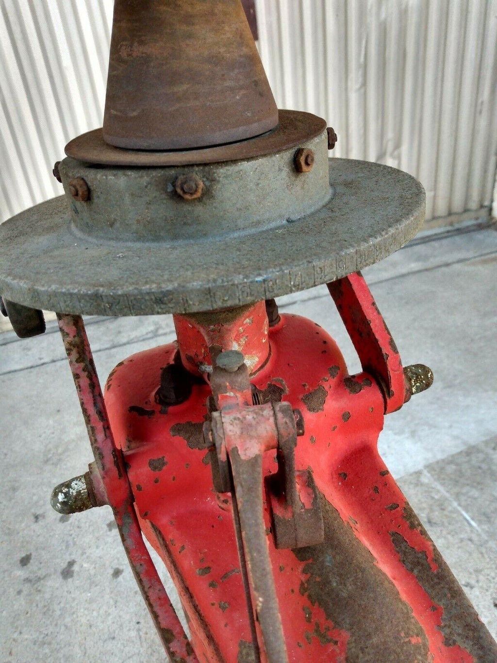 Antique 1940's John Bean Wheel r 55-J