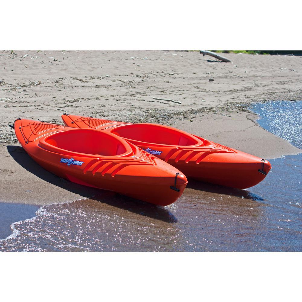 Tiger Shark Series 9 ft. OranSit-in Kayak with Dry-Ride Wave Breaker