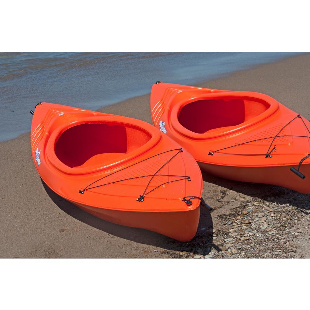 Tiger Shark Series 9 ft. OranSit-in Kayak with Dry-Ride Wave Breaker