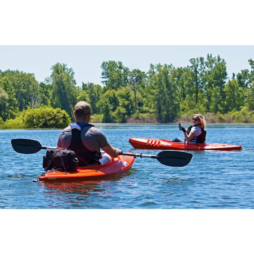Tiger Shark Series 9 ft. OranSit-in Kayak with Dry-Ride Wave Breaker