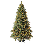 Holiday Time Prelit 400 LED Clear Lights, Carson Pine Artificial Christmas Tree, 7.5'