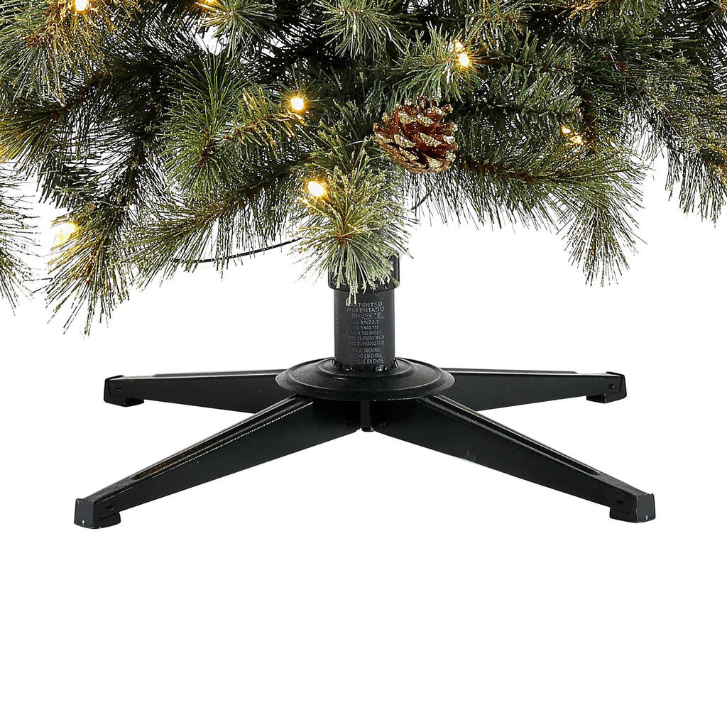 Holiday Time Prelit 400 LED Clear Lights, Carson Pine Artificial Christmas Tree, 7.5'