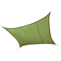 16 ft. W x 16 ft. L Square, Heavy-Weight Sun Shade Sail in Lime Green (Poles Not Included)  with Long-Life Fabric