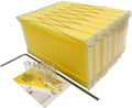 wooden beehive box with 7pcs auto honey frames comb beekeeping honey keeper for beekeepers starter kit tool,7 beehives