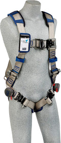 3M DBI-Sala Exofit STRATA Vest-Style Climbing Harness 1112487, Grey, Blue, Large, 1 Ea