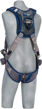 3M DBI-Sala Exofit STRATA Vest-Style Climbing Harness 1112487, Grey, Blue, Large, 1 Ea