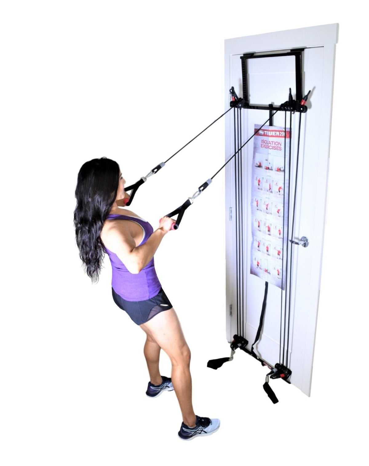 Tower 200 Complete Door Gym Full Body Workouts Fitness Exercise Home Gym