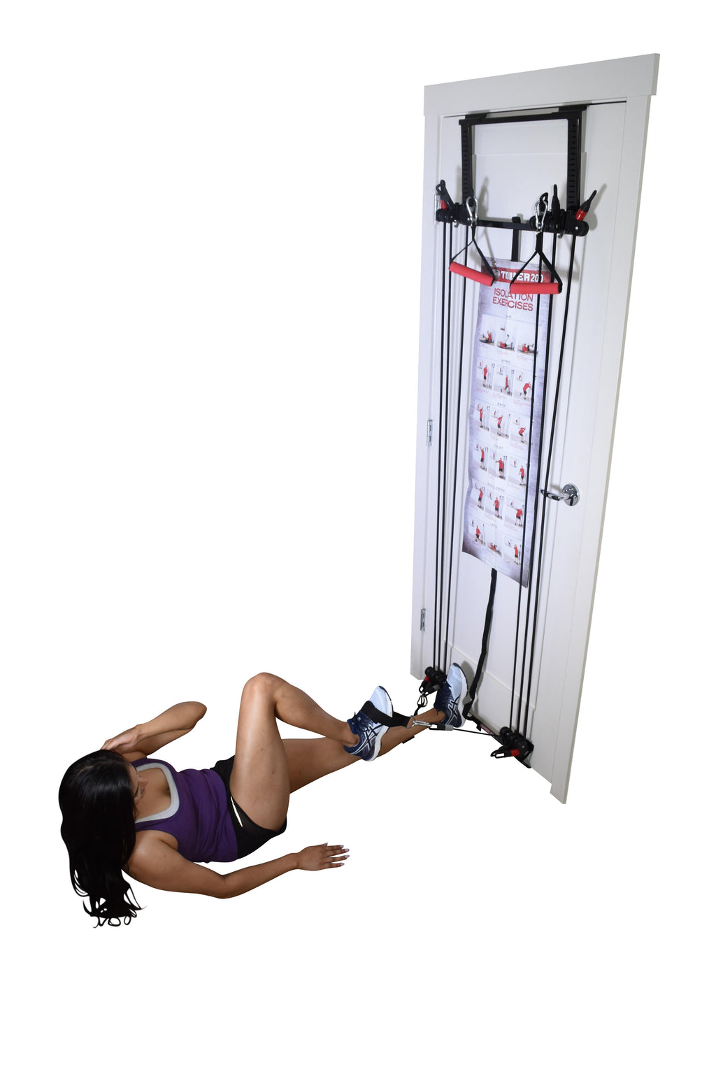 Tower 200 Complete Door Gym Full Body Workouts Fitness Exercise Home Gym