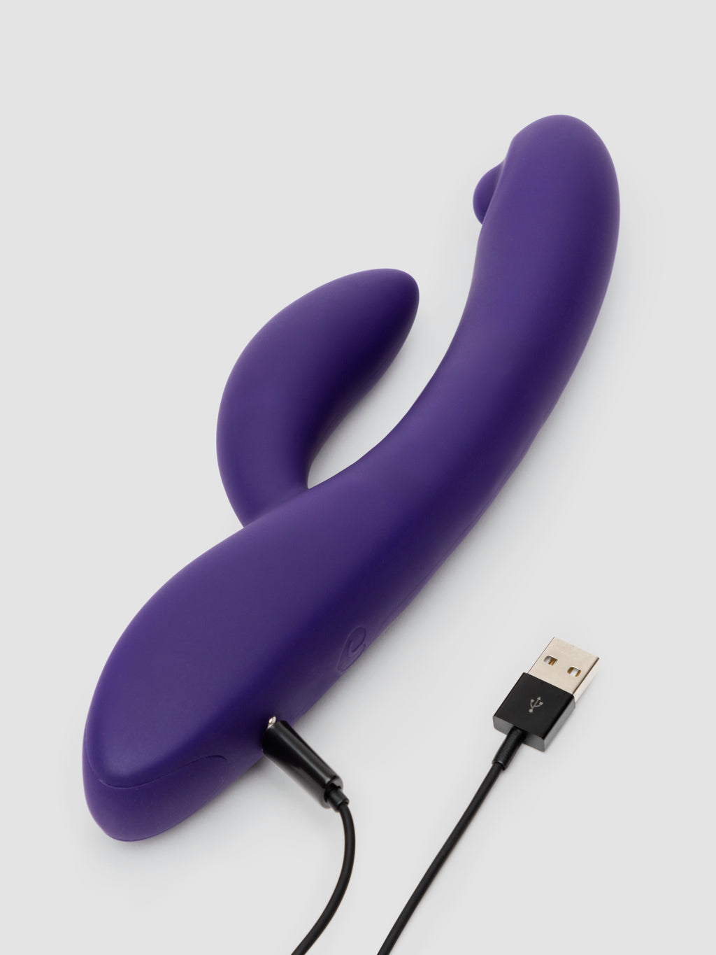 Lovehoney Dream Rabbit Pulsing Silicone Rechargeable Rabbit Vibrator, Purple