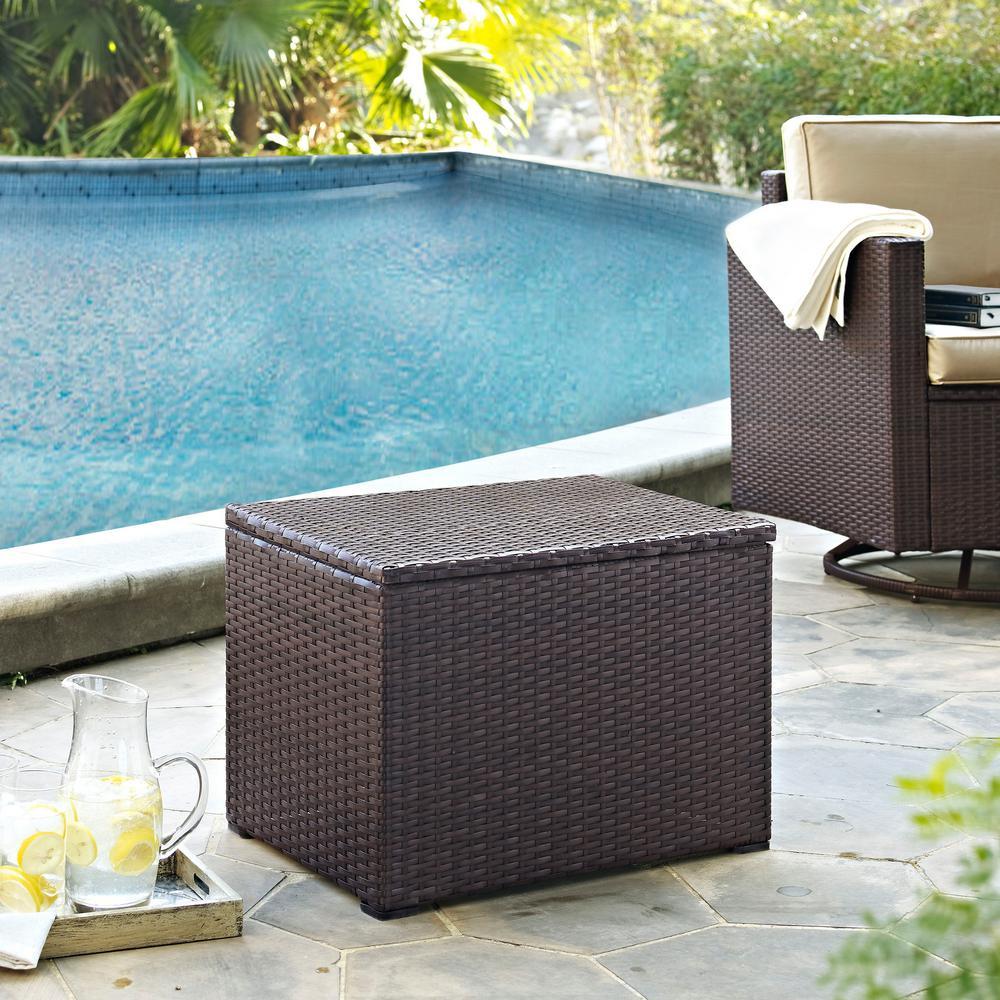 Palm Harbor 60 Qt. Wicker Cooler
