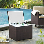 Palm Harbor 60 Qt. Wicker Cooler