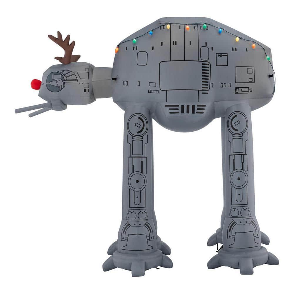 8.5 ft At-At Reindeer With Lights Holiday Inflatable