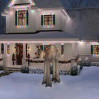 8.5 ft At-At Reindeer With Lights Holiday Inflatable