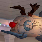 8.5 ft At-At Reindeer With Lights Holiday Inflatable