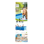 26710EH Prism 12ft x 30in Prism Frame Outdoor Above Ground Round Swimming Pool with Easy Set-Up &amp; Fits up to 6 People
