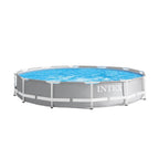 26710EH Prism 12ft x 30in Prism Frame Outdoor Above Ground Round Swimming Pool with Easy Set-Up &amp; Fits up to 6 People