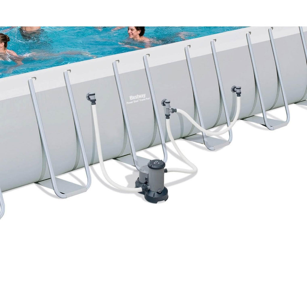 24ft x 12ft x 52in Above Ground Pool &amp; Cartridges Type IV/B (6 Pack)