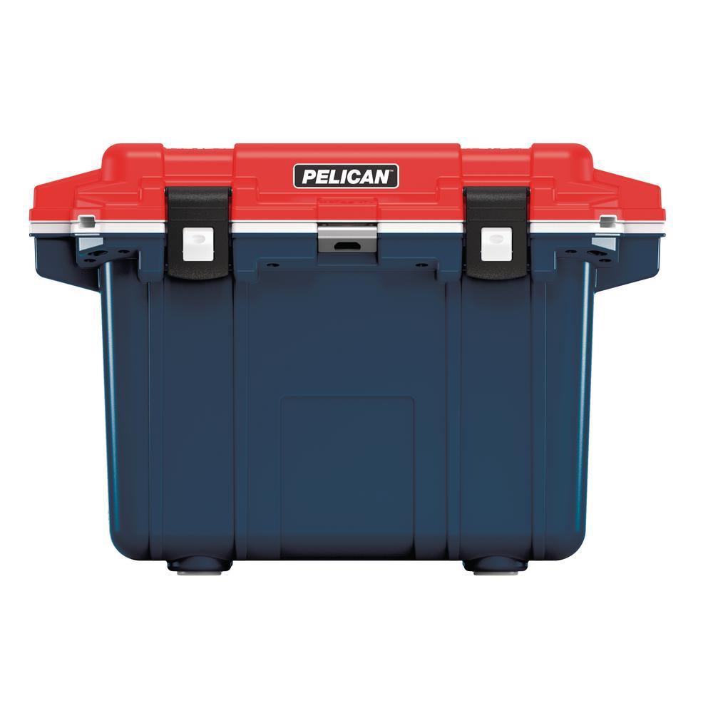 50 Qt. Elite Cooler Americana Blue Red White