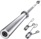 Yoleo Olympic Barbell Bar 7-Foot for 1000-lbs Capacity Available for Weightlifting, Powerlifting and Gym Home Exercises Suitable for 2" Olympic Plates