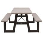 57 in. x 72 in. W-Frame Folding Picnic Table