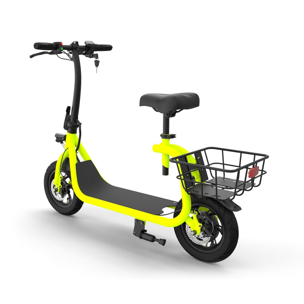 GlareWheel EB-NTEC1 Green Commuting Electric Bike/Scooter