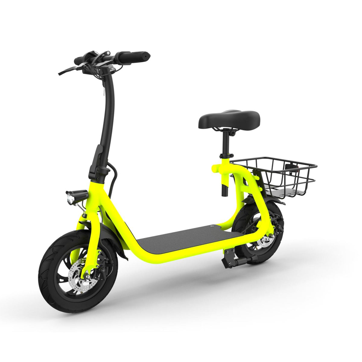 GlareWheel EB-NTEC1 Green Commuting Electric Bike/Scooter